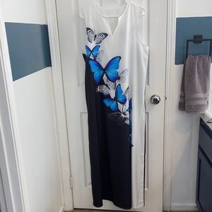 Butterfly Maxi Dress